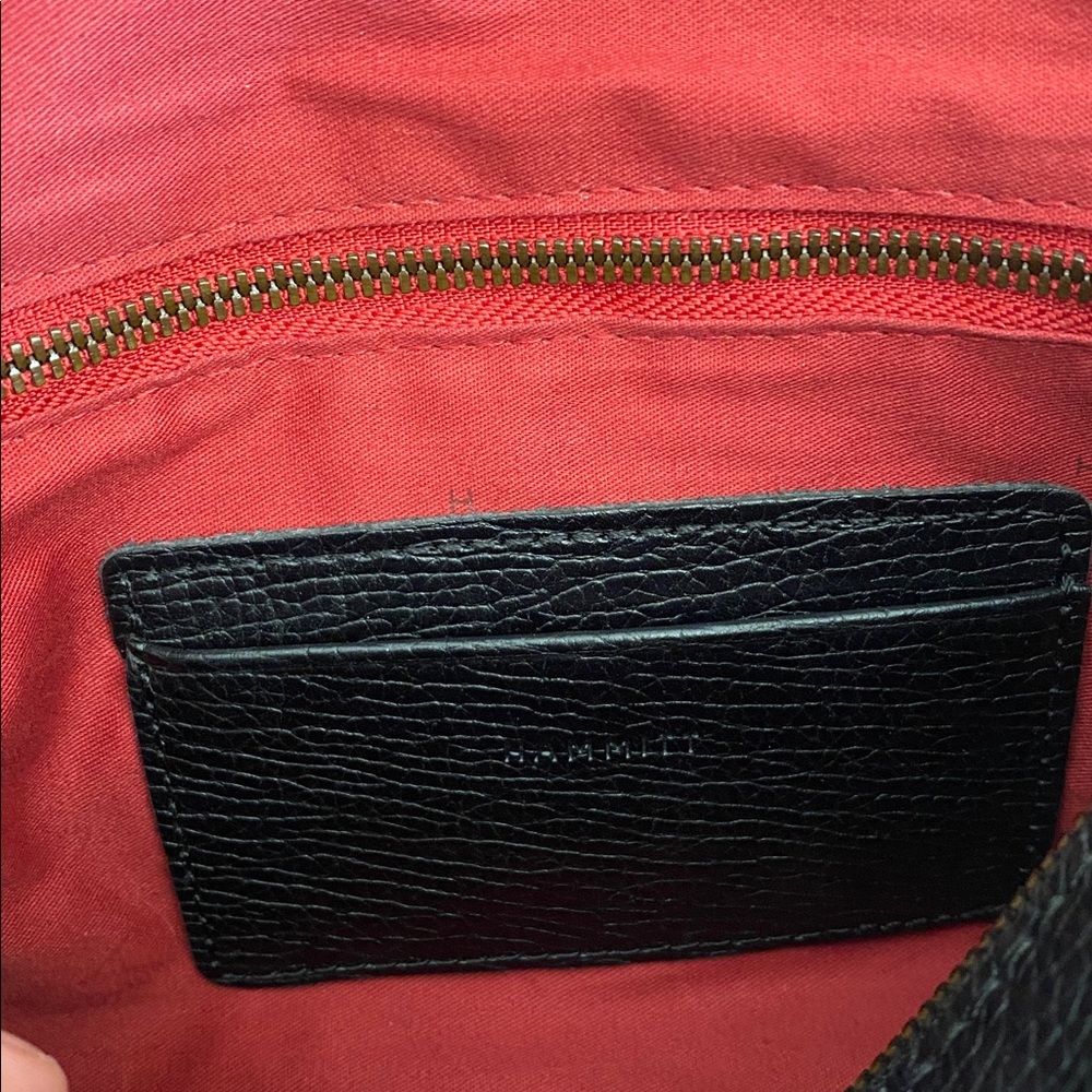 Hammitt medium Bryant bag black leather with bronze rivets. Includes dust bag - Picture 3 of 10